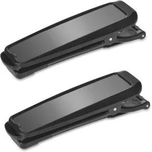 2-Pack Insulin Pump Belt Clip for Medtronic MiniMed 770G 670G 780G 630G 640G Pumps, Black