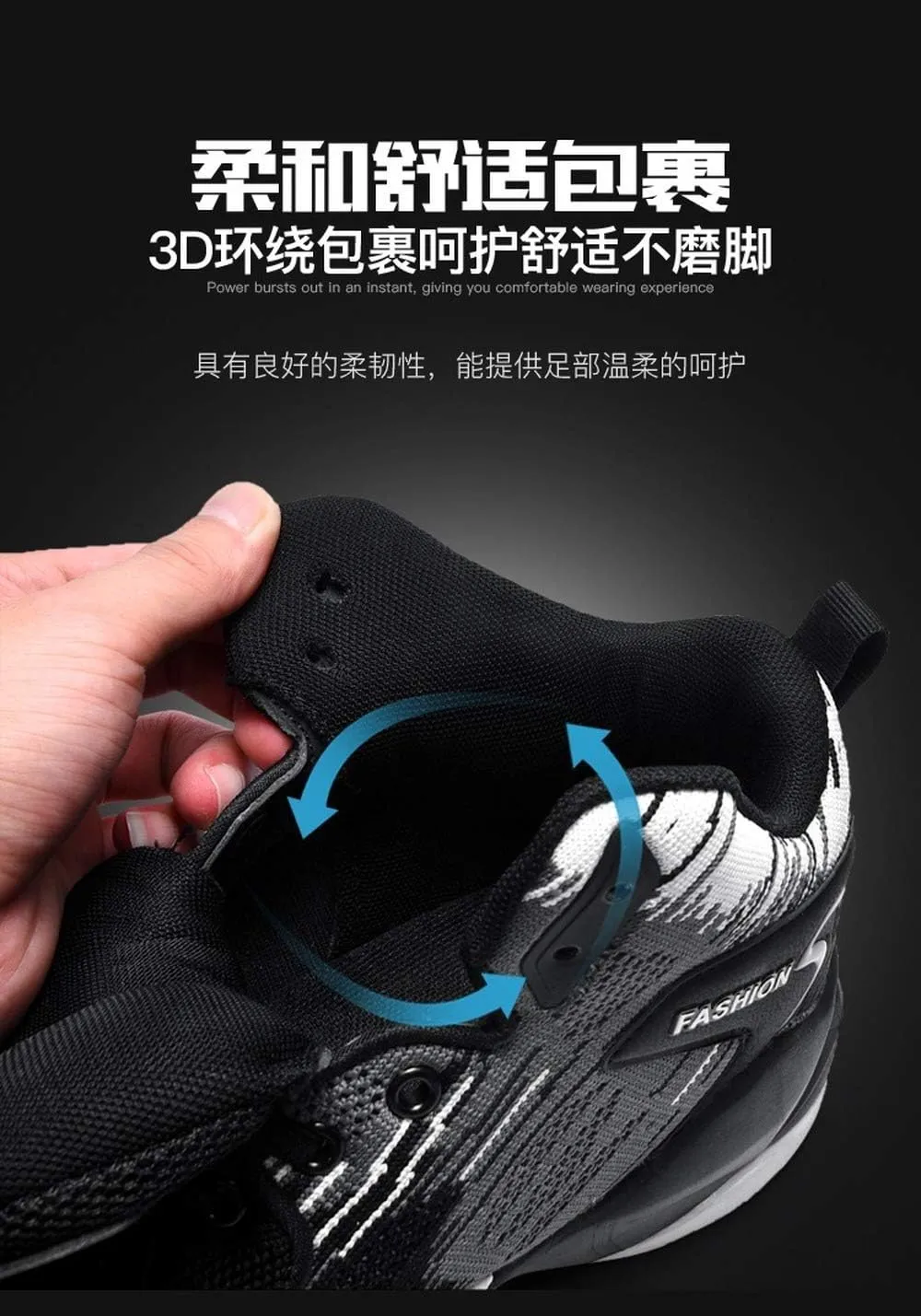 2021 Summer high top Breathable Casual Versatile Shock Absorption Sports Shoes Running Shoes Trend Men's Shoes Basketball Shoes