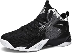 2021 Summer high top Breathable Casual Versatile Shock Absorption Sports Shoes Running Shoes Trend Men's Shoes Basketball Shoes