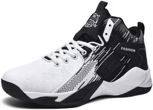 2021 Summer high top Breathable Casual Versatile Shock Absorption Sports Shoes Running Shoes Trend Men's Shoes Basketball Shoes