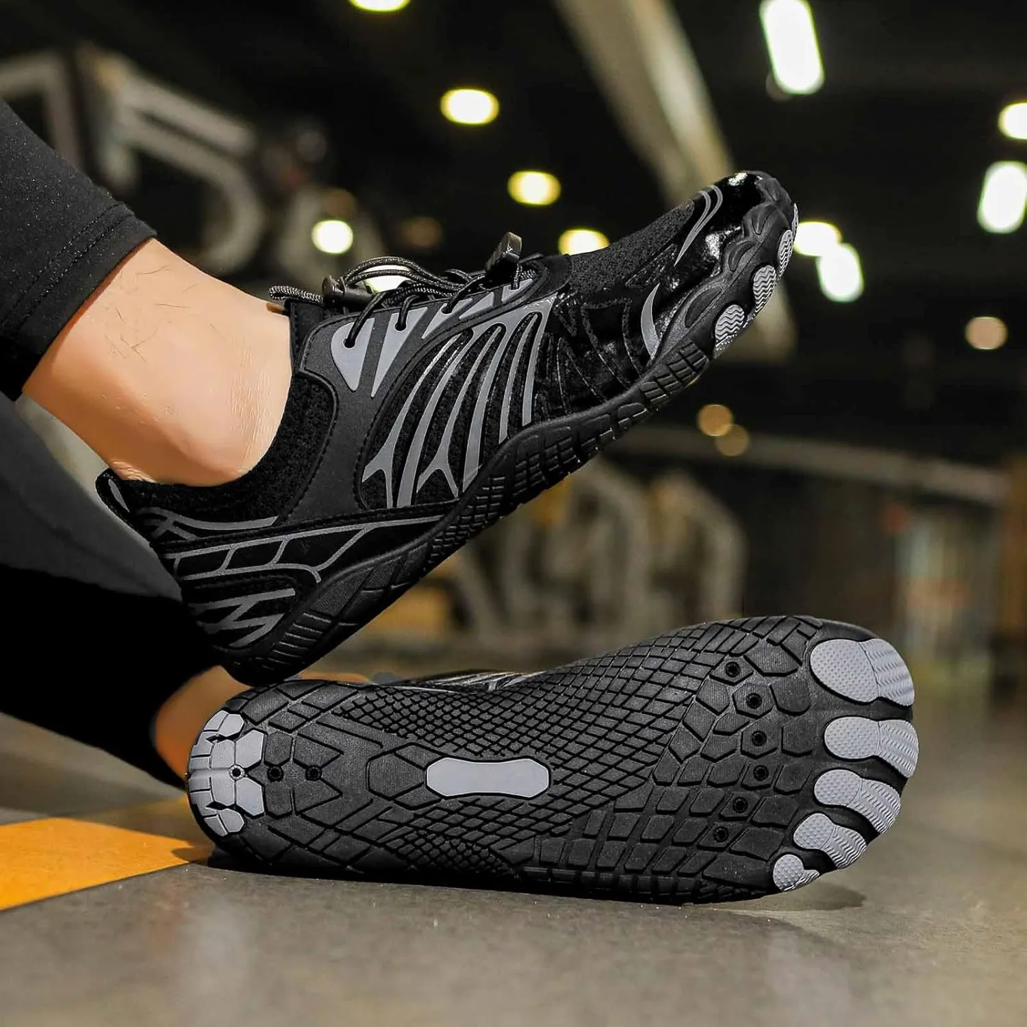 2025 New Barefoot Shoes Women, Hike Barefoot for Womens Mens，Water Shoes with Wide Toe Box Healthy Non-Slip,Neuropathy Breathable Barefoot Vitality