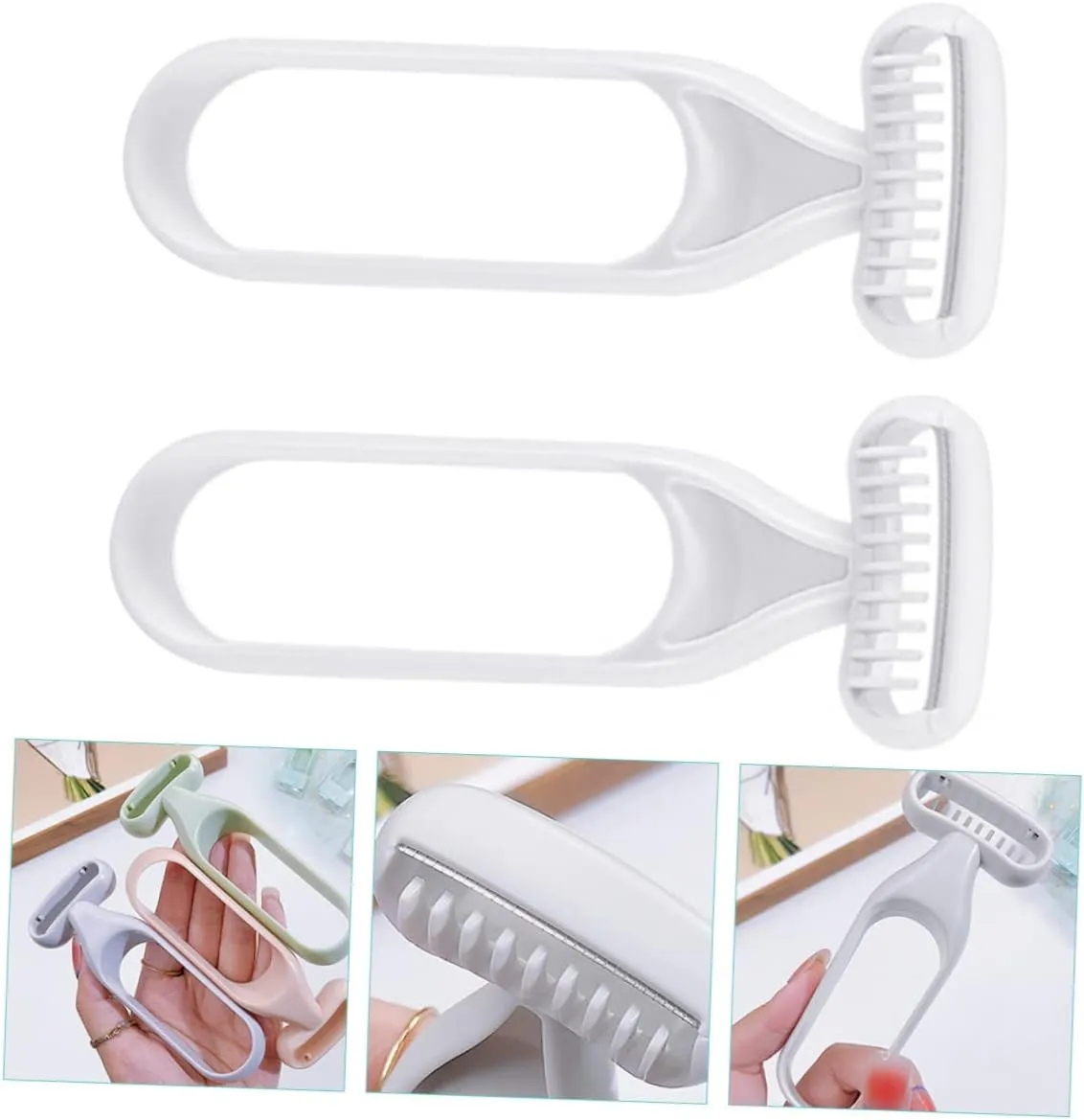 4sets Smooth Shave for Women Precision Underarm Leg Hair Remover Razor Portable for Safe Comfortable Shave Body Hair Trimmer Beauty Tool 2pcs*4