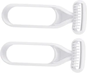 4sets Smooth Shave for Women Precision Underarm Leg Hair Remover Razor Portable for Safe Comfortable Shave Body Hair Trimmer Beauty Tool 2pcs*4