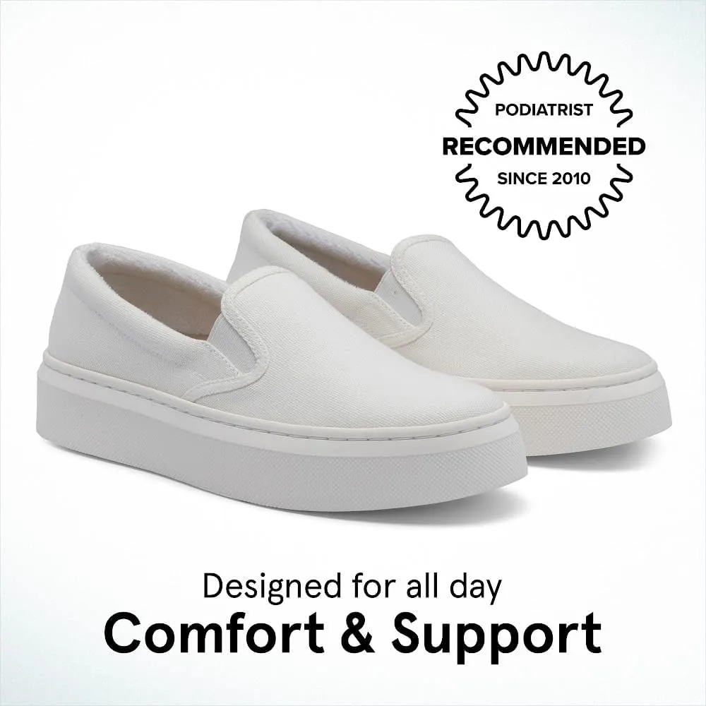 ABEO Jumpstreet Slip On Sneakers for Women | Arch Support Sneakers | Slip On Women's Sneakers | Fashion Sneakers | Built-in Orthotic Insole