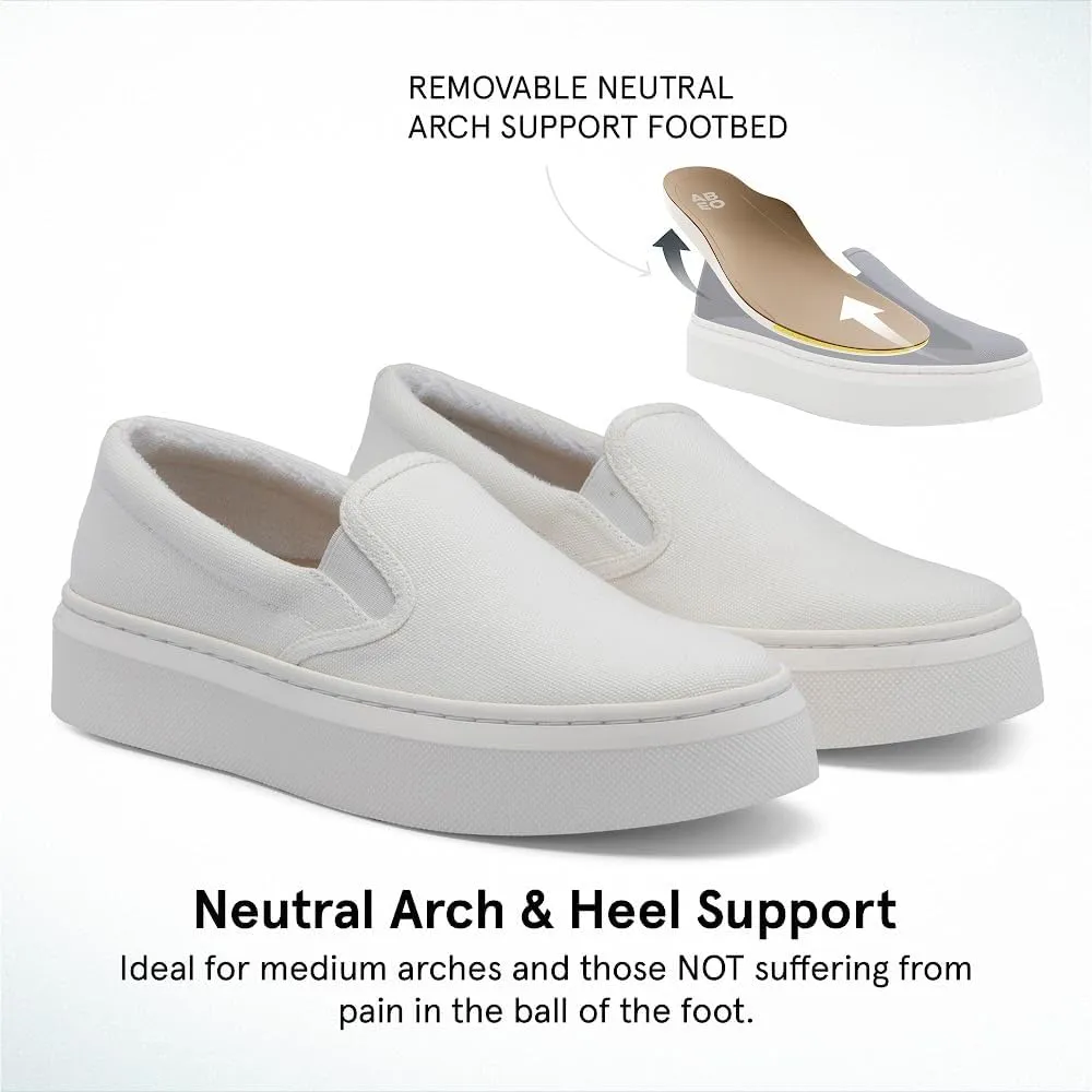 ABEO Jumpstreet Slip On Sneakers for Women | Arch Support Sneakers | Slip On Women's Sneakers | Fashion Sneakers | Built-in Orthotic Insole