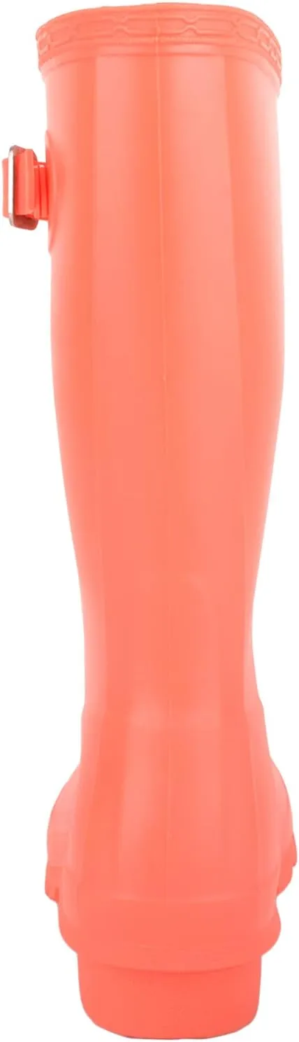 ABSOLUTE FOOTWEAR Childrens Kids Slip On Florescent Waterproof Rain Winter Welly Wellington Boots