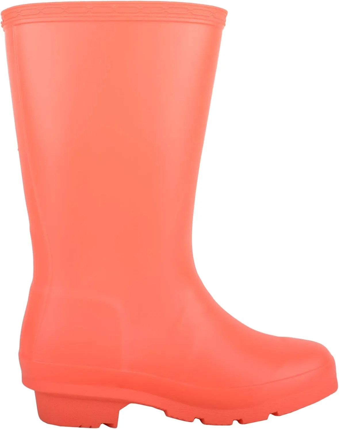 ABSOLUTE FOOTWEAR Childrens Kids Slip On Florescent Waterproof Rain Winter Welly Wellington Boots