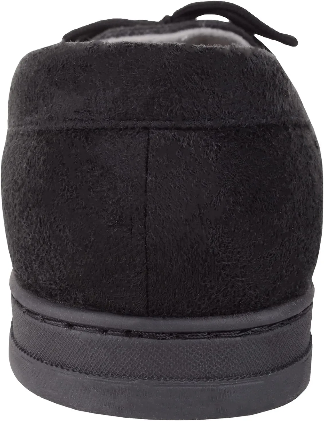 ABSOLUTE FOOTWEAR Mens Slip On Lightweight Moccasin Style Winter Slippers with Lace Up Design