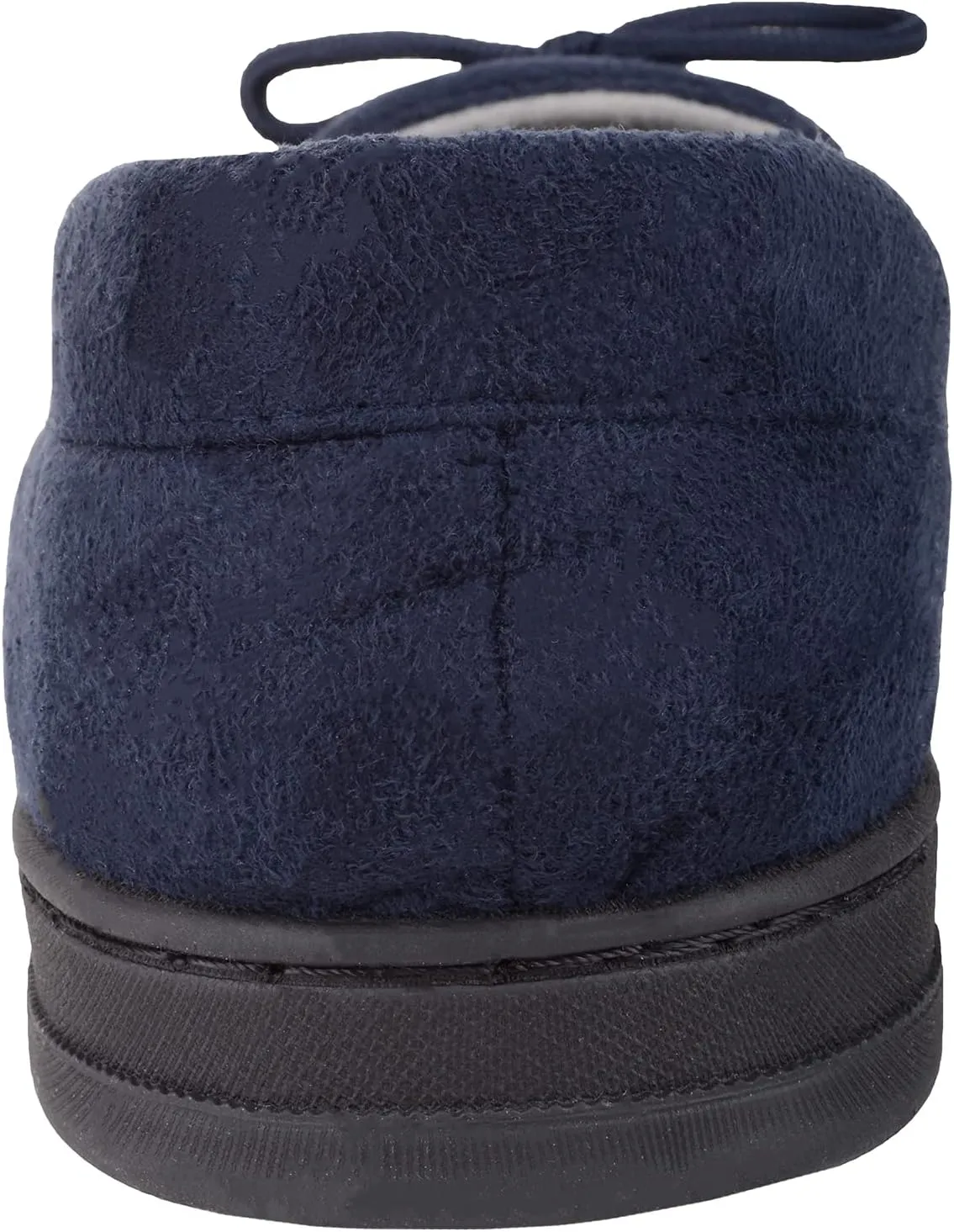ABSOLUTE FOOTWEAR Mens Slip On Lightweight Moccasin Style Winter Slippers with Lace Up Design