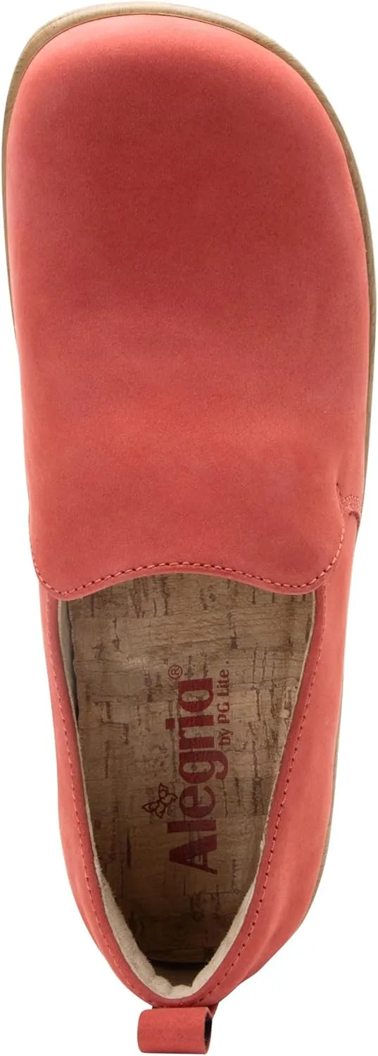 Alegria Women's Origin Orygin Wood Grain Leather Slip On Clog