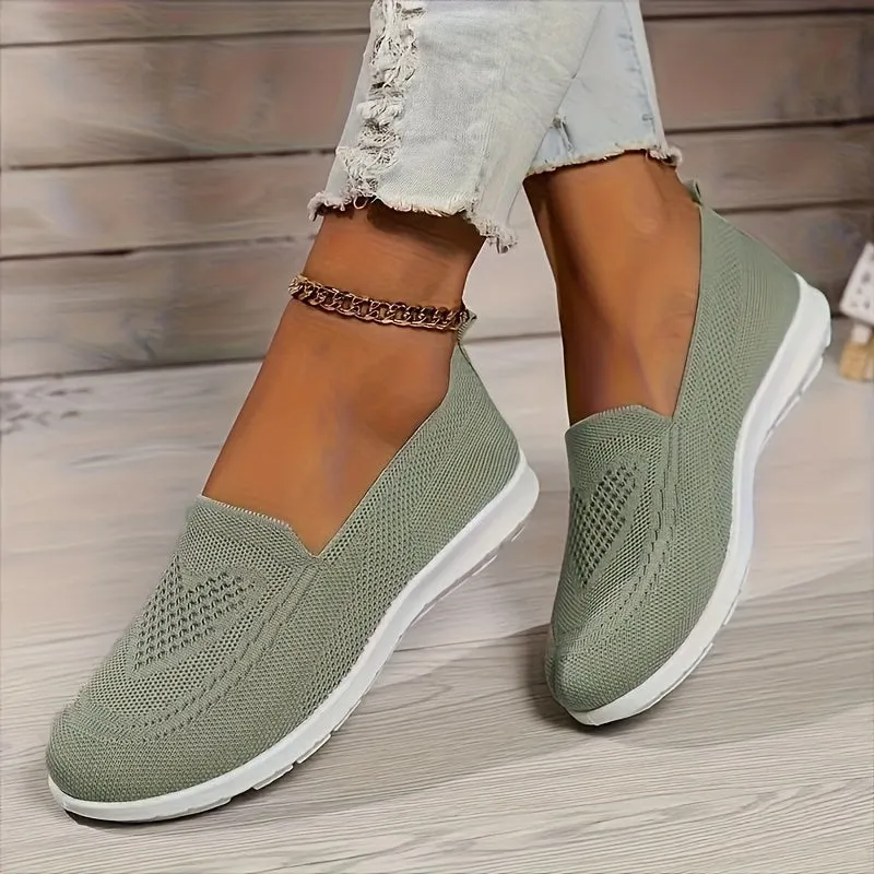 Ann | Breathable Knitted Slip On