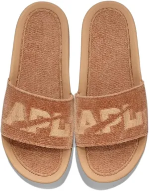 APL: Athletic Propulsion Labs Men's Techloom Velvet Slide (CARAMEL, us_footwear_size_system, adult, men, numeric, medium, numeric_10)