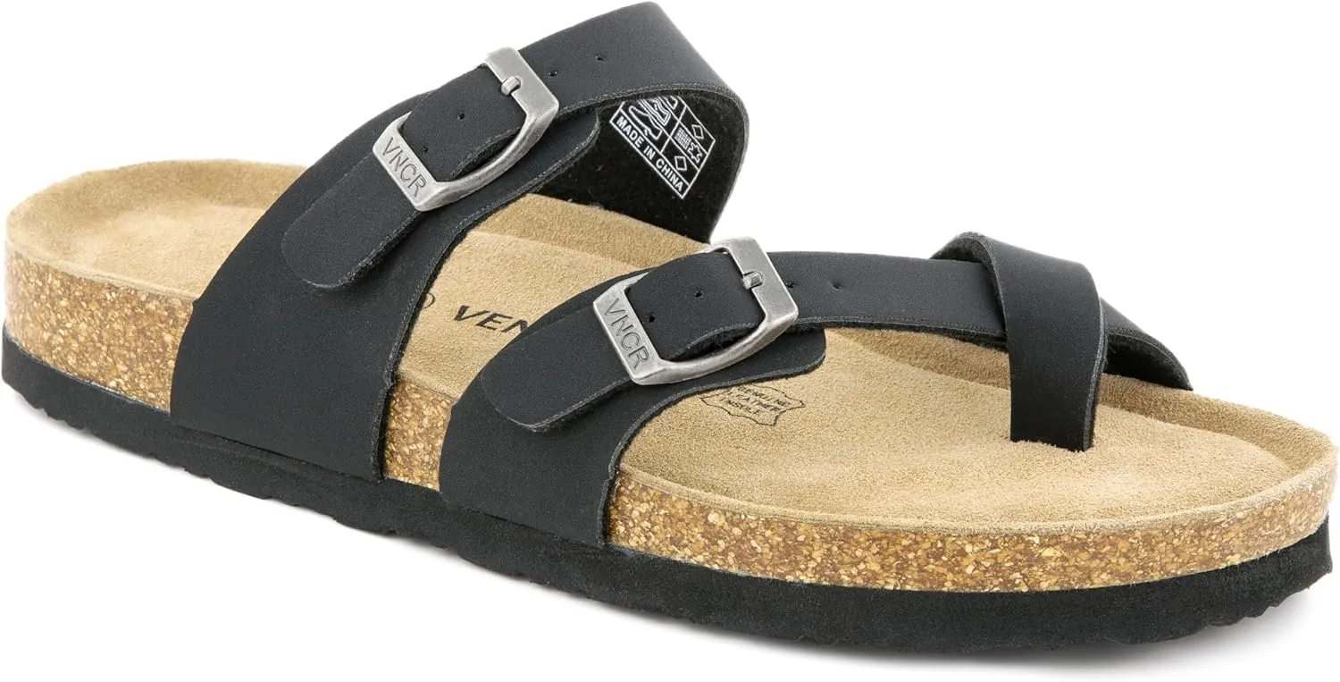 Arena Cork Sandals for Women – Cork Sandals Women’s Summer Shoes – Comfortable Slide Sandals
