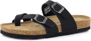 Arena Cork Sandals for Women – Cork Sandals Women’s Summer Shoes – Comfortable Slide Sandals