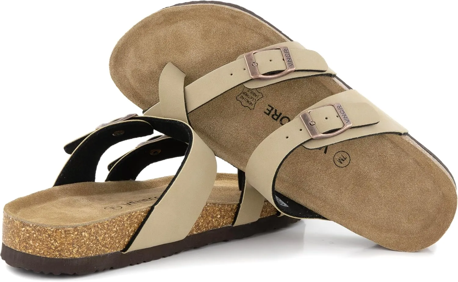 Arena Cork Sandals for Women – Cork Sandals Women’s Summer Shoes – Comfortable Slide Sandals