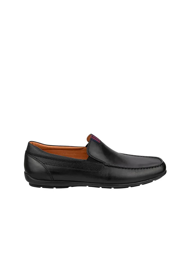 BERMUDA Moc Slip On Black
