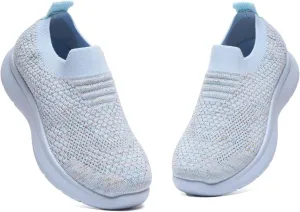 Bernal Girl Slip-On Sparkle Sneakers Toddler/Little Kid/Big Kid Non-Slip Breathable Tennis Walking Shoes