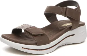 Bernal Women's Fashion Walking Sandals Comfortable Breathable Sandals Adjustable Athletic Sport Shoes for Outdoors