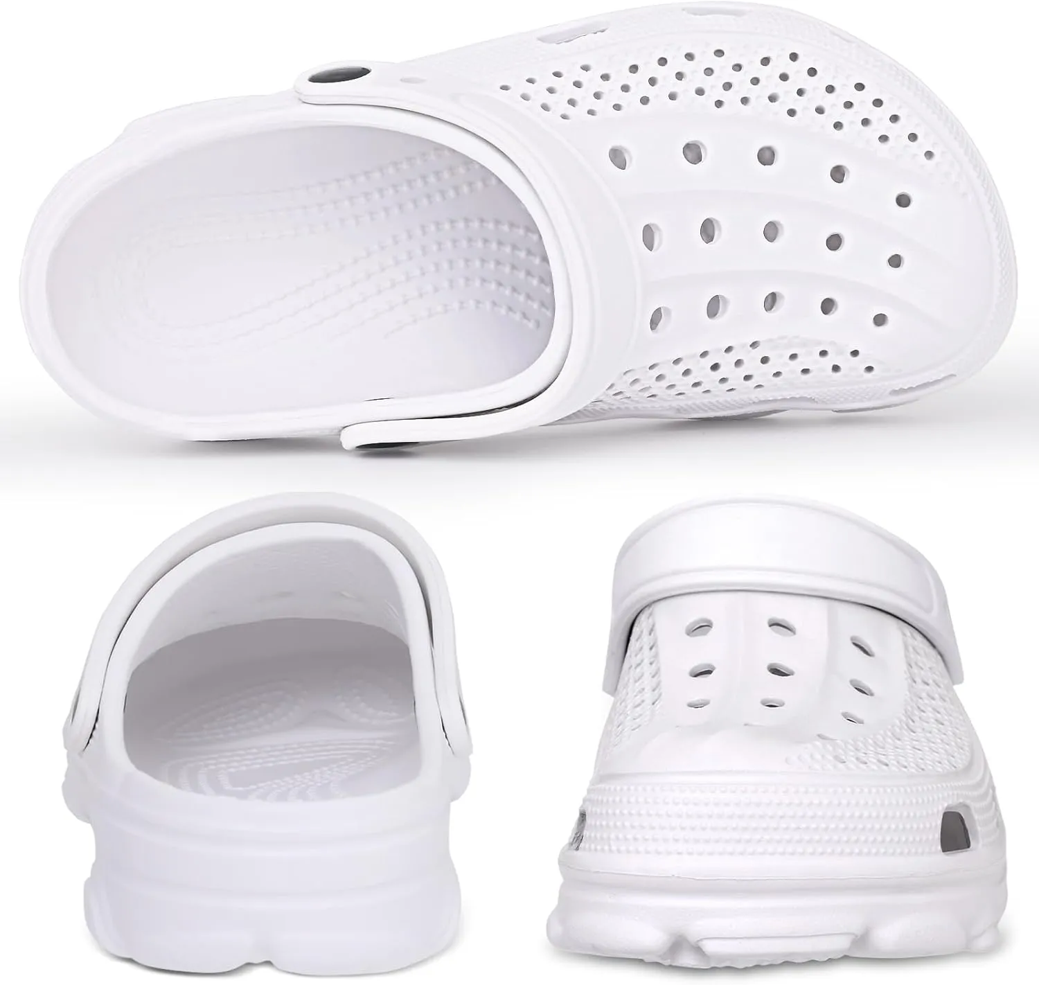 Beslip Womens Mens Garden Clogs Shoes with Arch Support Unisex Comfort Slip-on Sandals