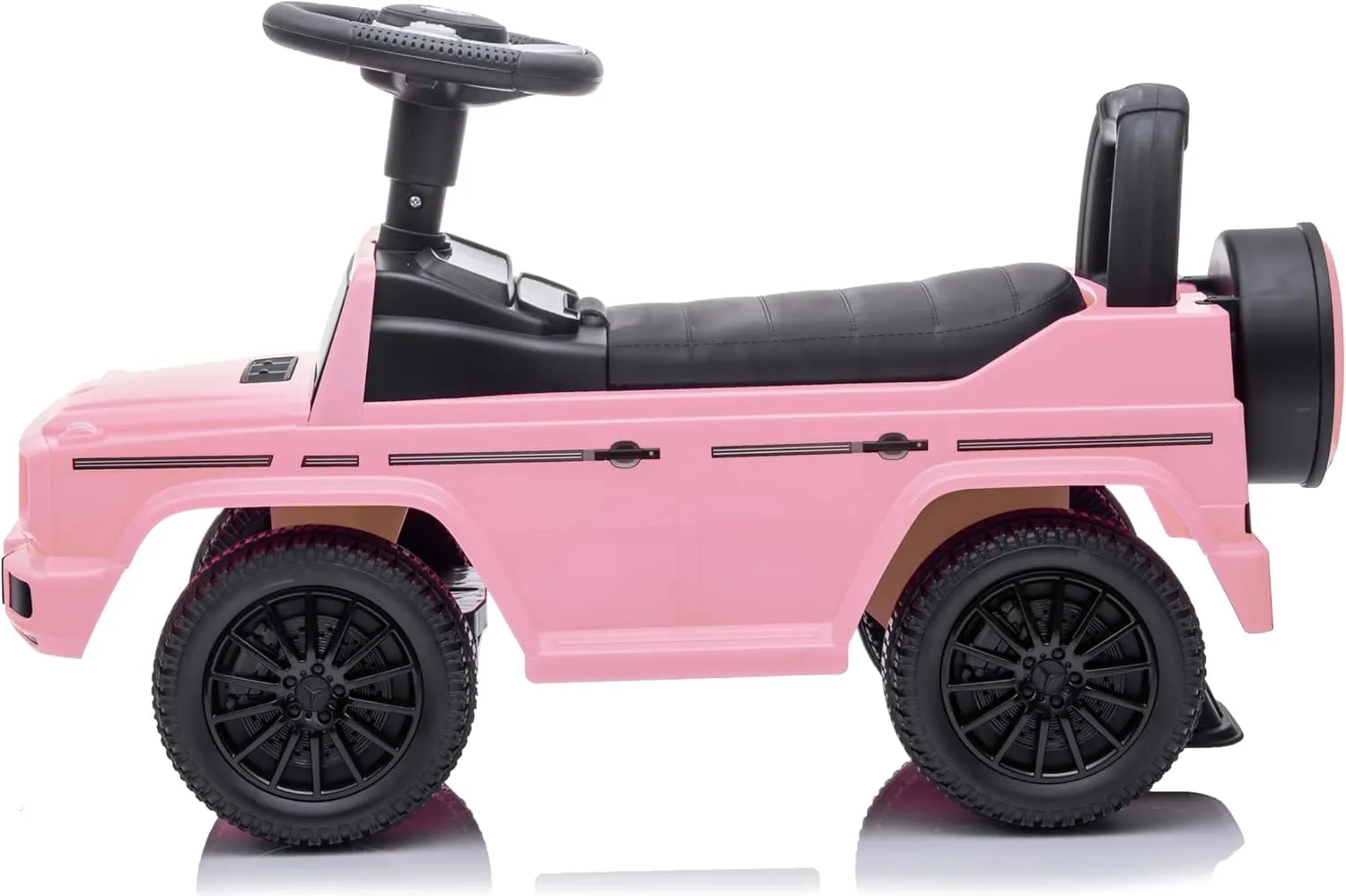 Best Ride On Cars Mercedes G-Wagon Push Car, Baby Pink, Large
