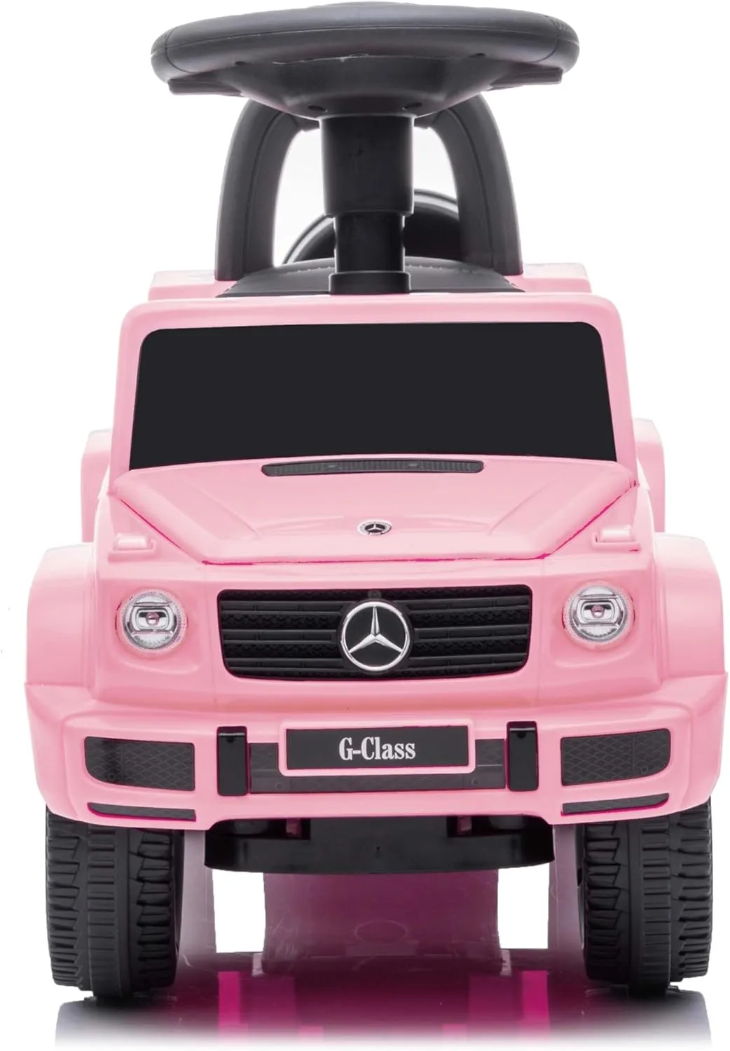 Best Ride On Cars Mercedes G-Wagon Push Car, Baby Pink, Large