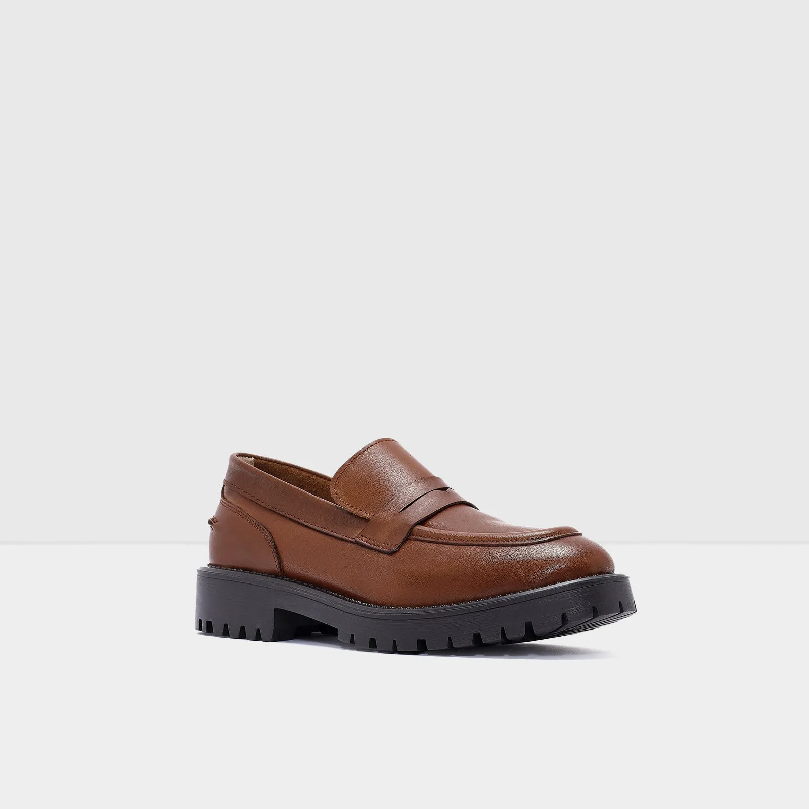 BIGCEK-TR Kadın Taba Loafer