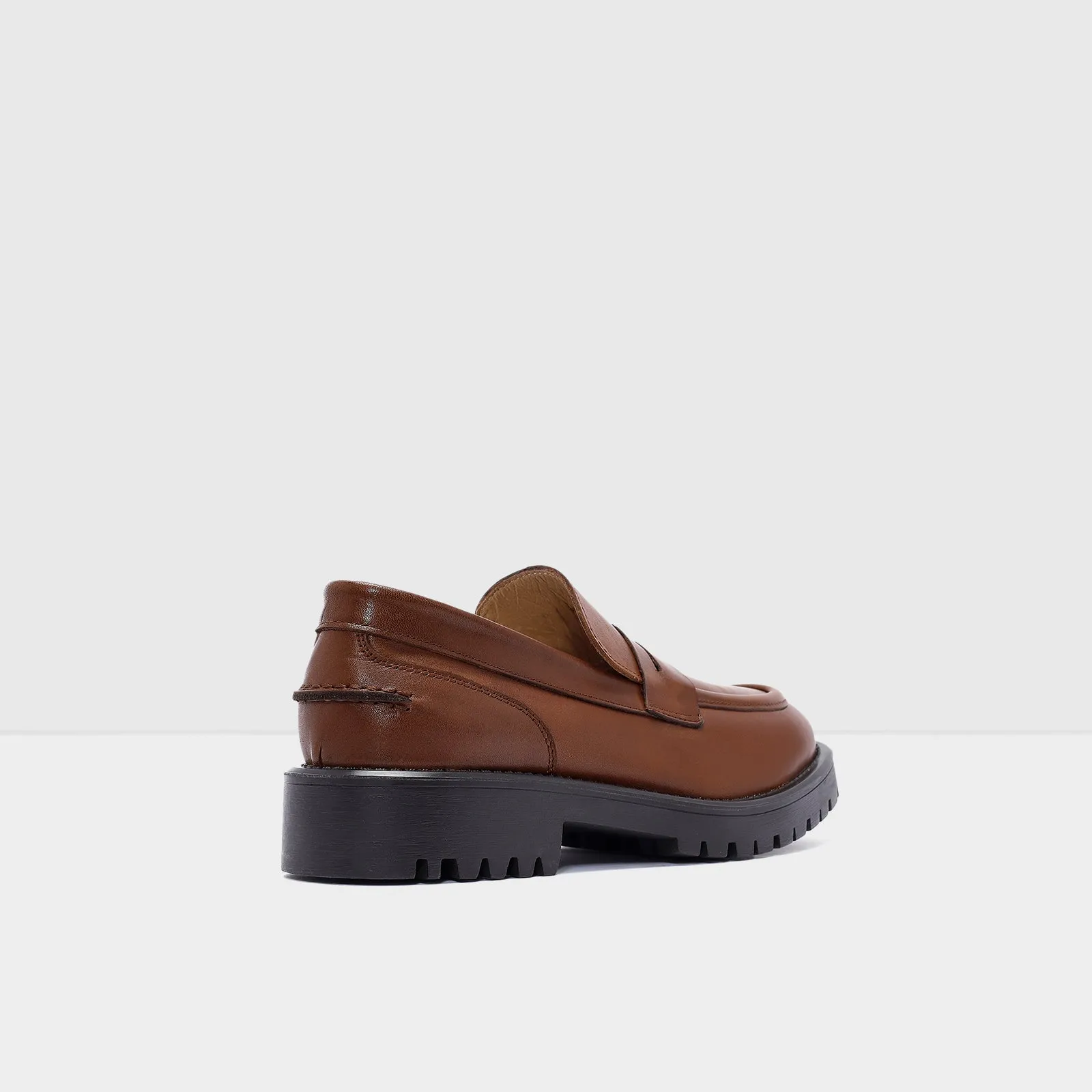 BIGCEK-TR Kadın Taba Loafer