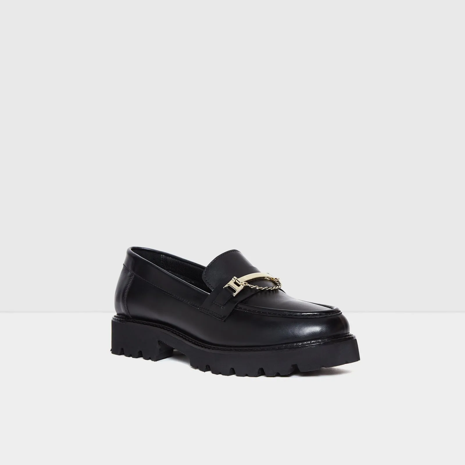 BIGSTEP-TR Kadın Siyah Loafer