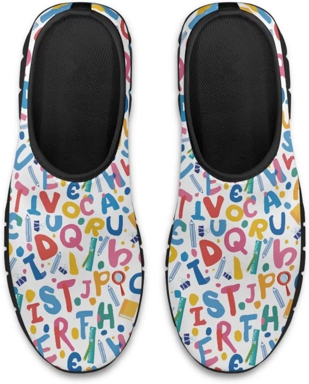 Binienty Vintage Art Loafers Women Low Cut Casual Shoes Slip On Walking Sneakers Pull-On Loafer Flats