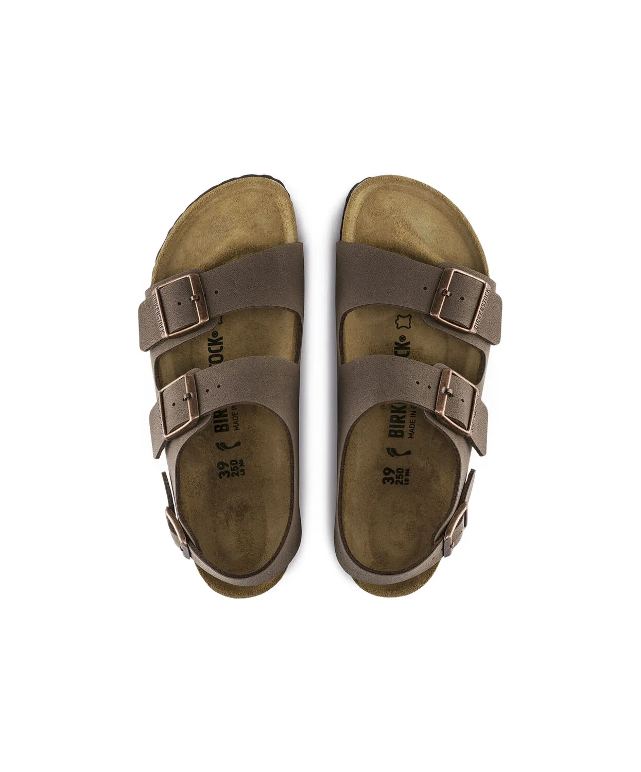 Birkenstock Milano BirkiBuc Mocca Sandals