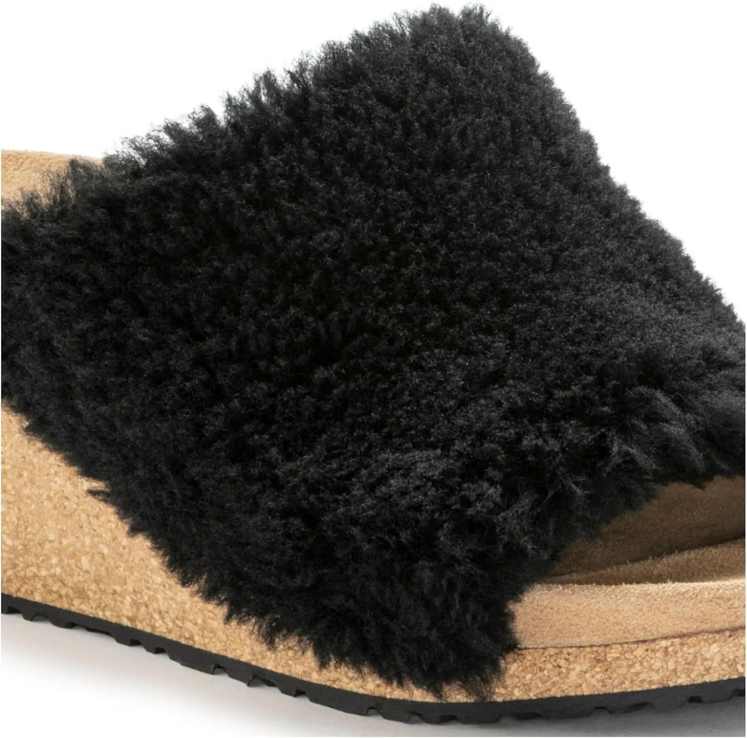 Birkenstock Papillio Namica Sherling Wedge Sandal