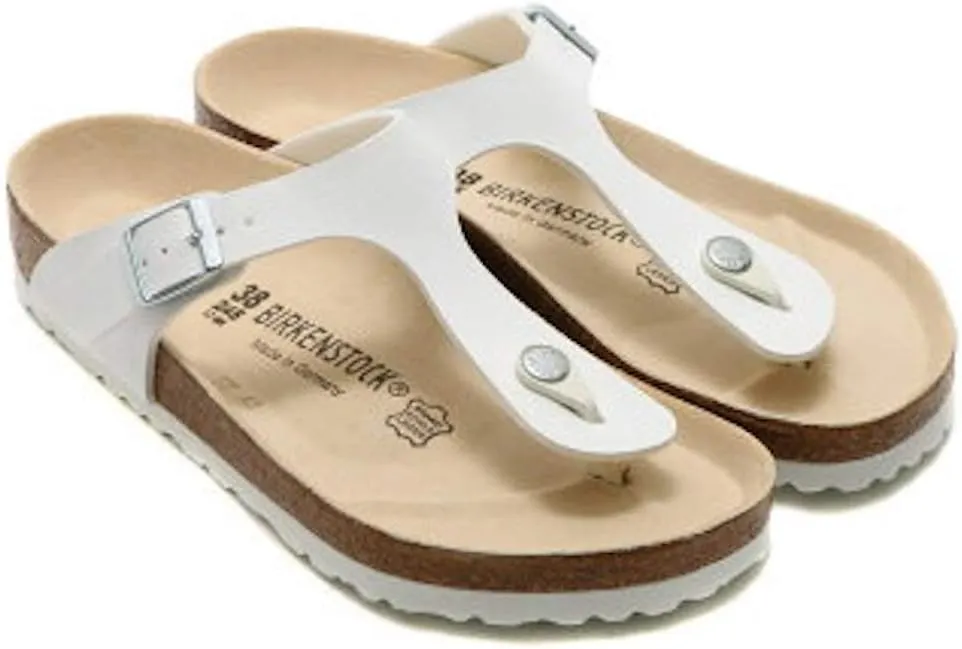 Birkenstock Unisex-Adult Thong Gizeh Gold Bf R