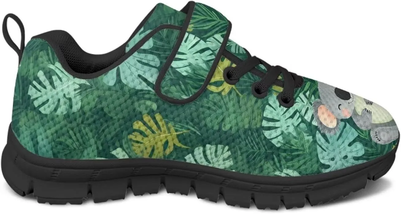 Boys Running Shoes Non-Slip Girls Slip On Shoes Lightweight Comfortable