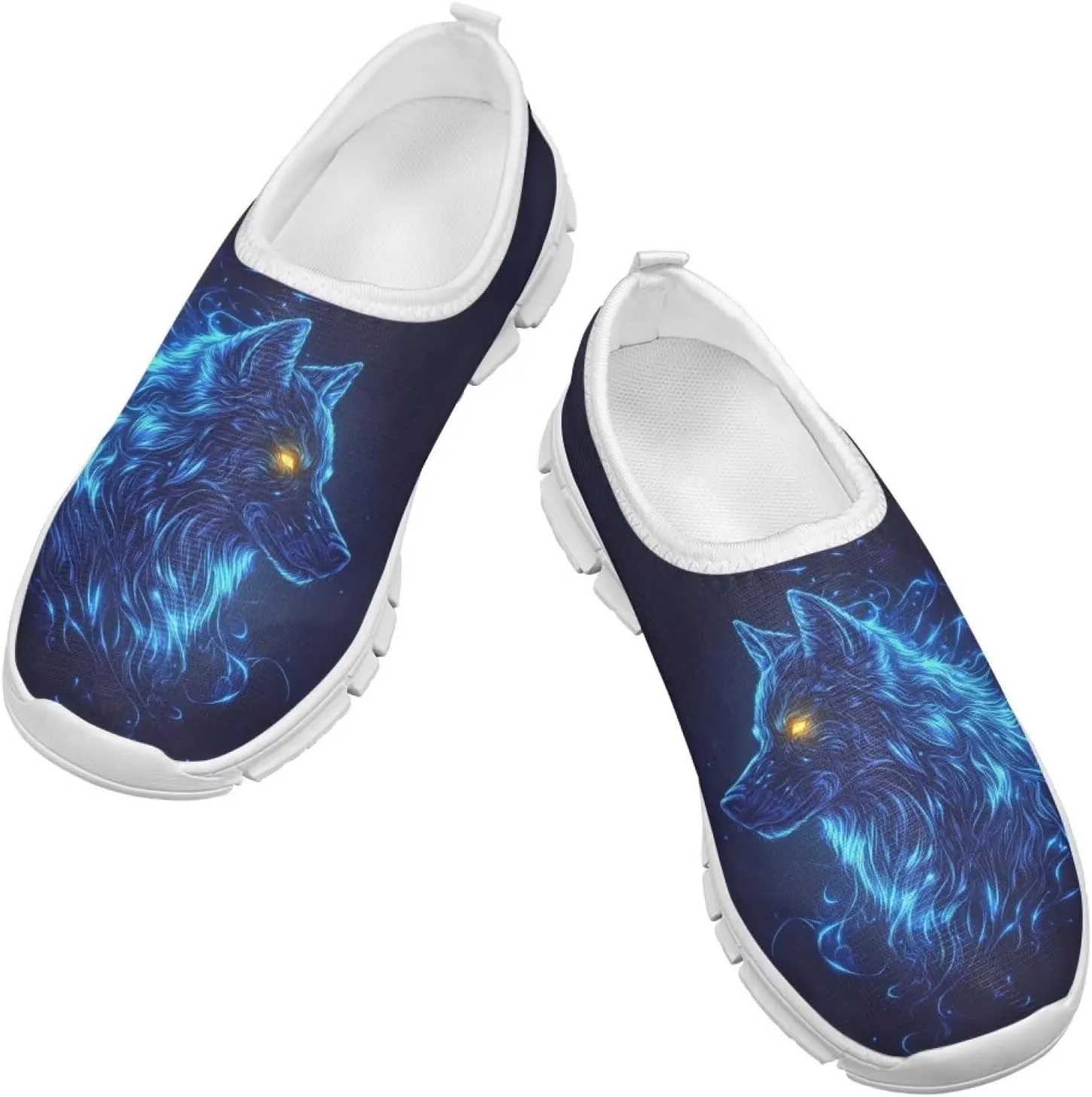 Boys Running Slip On Shoes Breathable Kids School Athletic Shoes for Travel