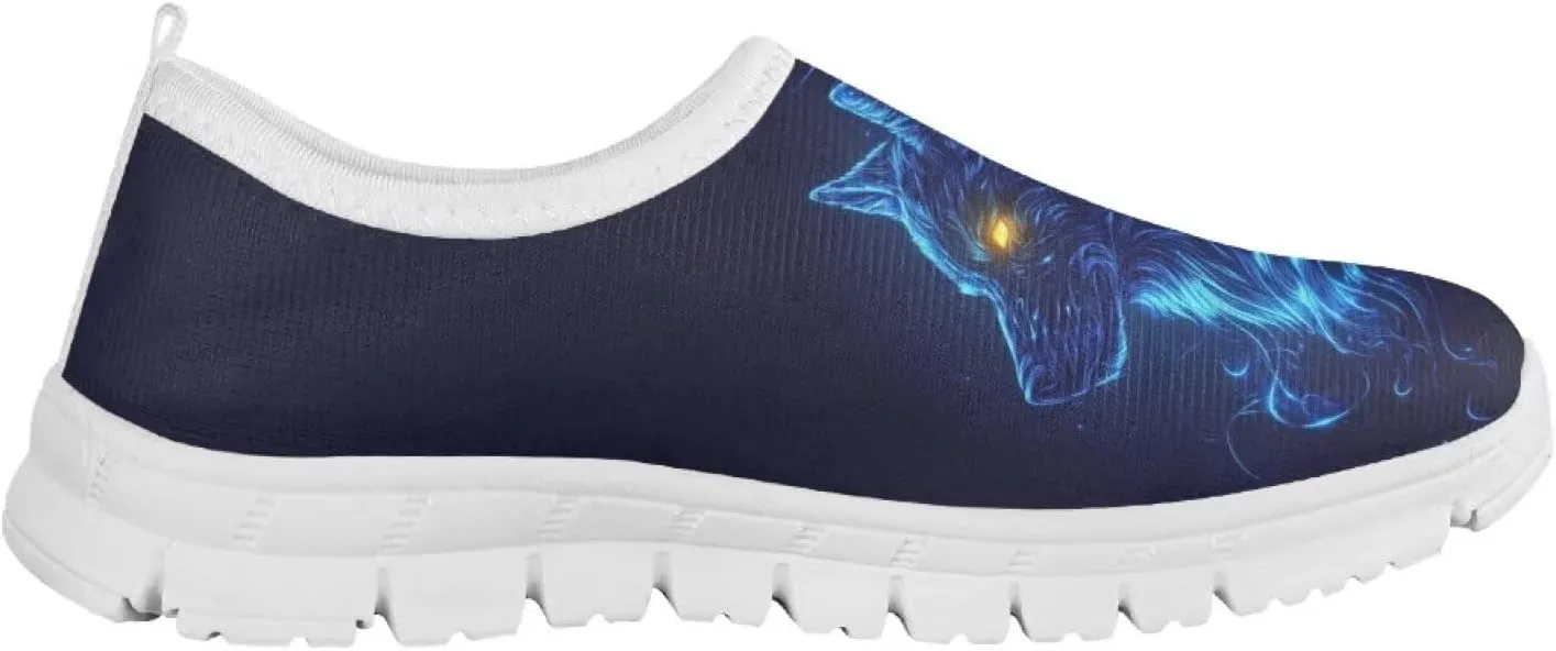 Boys Running Slip On Shoes Breathable Kids School Athletic Shoes for Travel