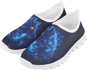 Boys Running Slip On Shoes Breathable Kids School Athletic Shoes for Travel