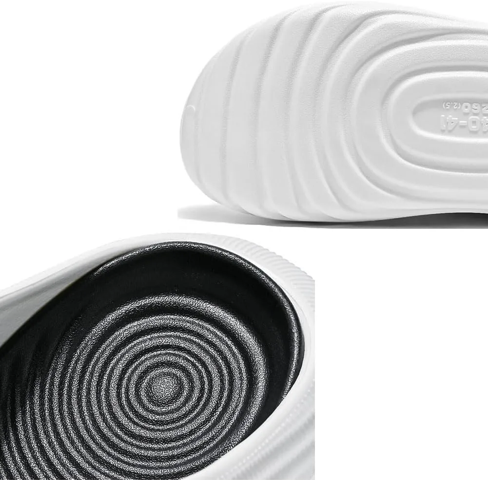 Breathable Slip-On Sandals for Men, Mens Non-Slip Waterproof Thick-Soled Beach Shoes, Summer Casual on Shoes Quick-Dry Slippers