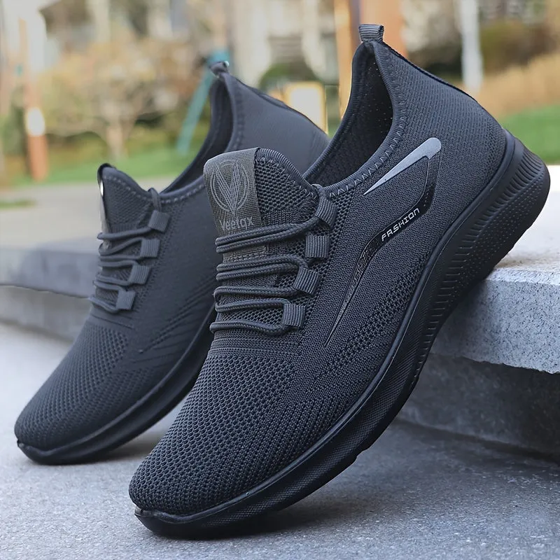 Breathable Woven SlipOn Sneakers