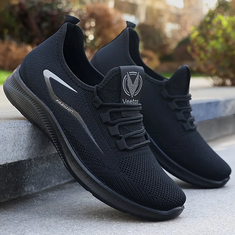 Breathable Woven SlipOn Sneakers