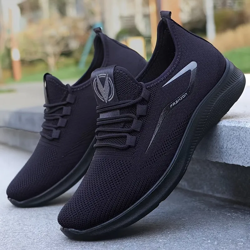Breathable Woven SlipOn Sneakers