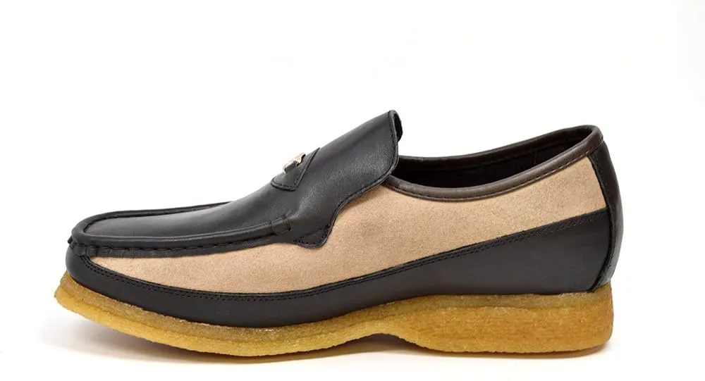 British Collection Power 1 Leather Slip On Shoes [777-20 - 777-24]