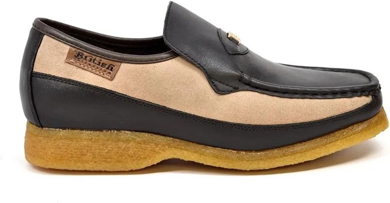 British Collection Power 1 Leather Slip On Shoes [777-20 - 777-24]