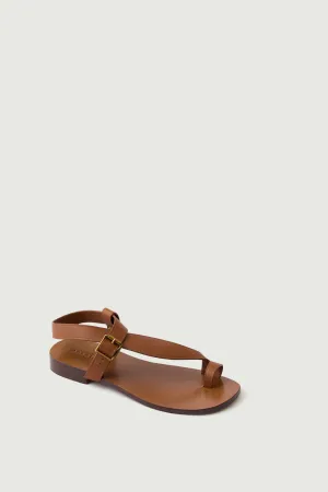 BROWN DELHI SANDALS