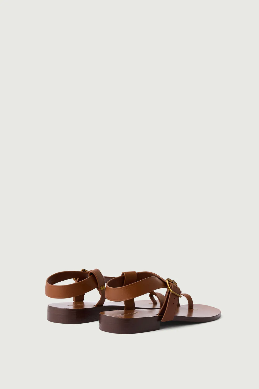 BROWN DELHI SANDALS