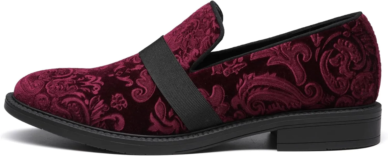 Bruno Marc Men's Dress Tuxedo Shoe Slip-on Classic Patent Leather Loafers