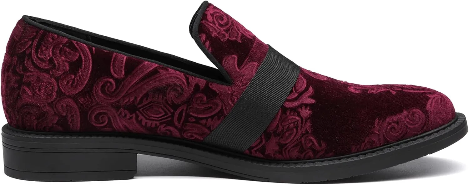 Bruno Marc Men's Dress Tuxedo Shoe Slip-on Classic Patent Leather Loafers