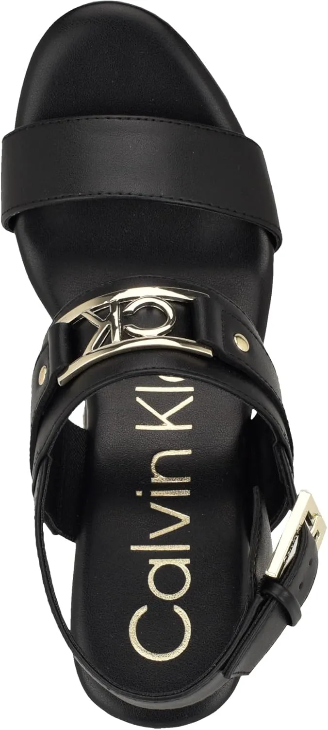 Calvin Klein Women's Bomega Wedge Sandal