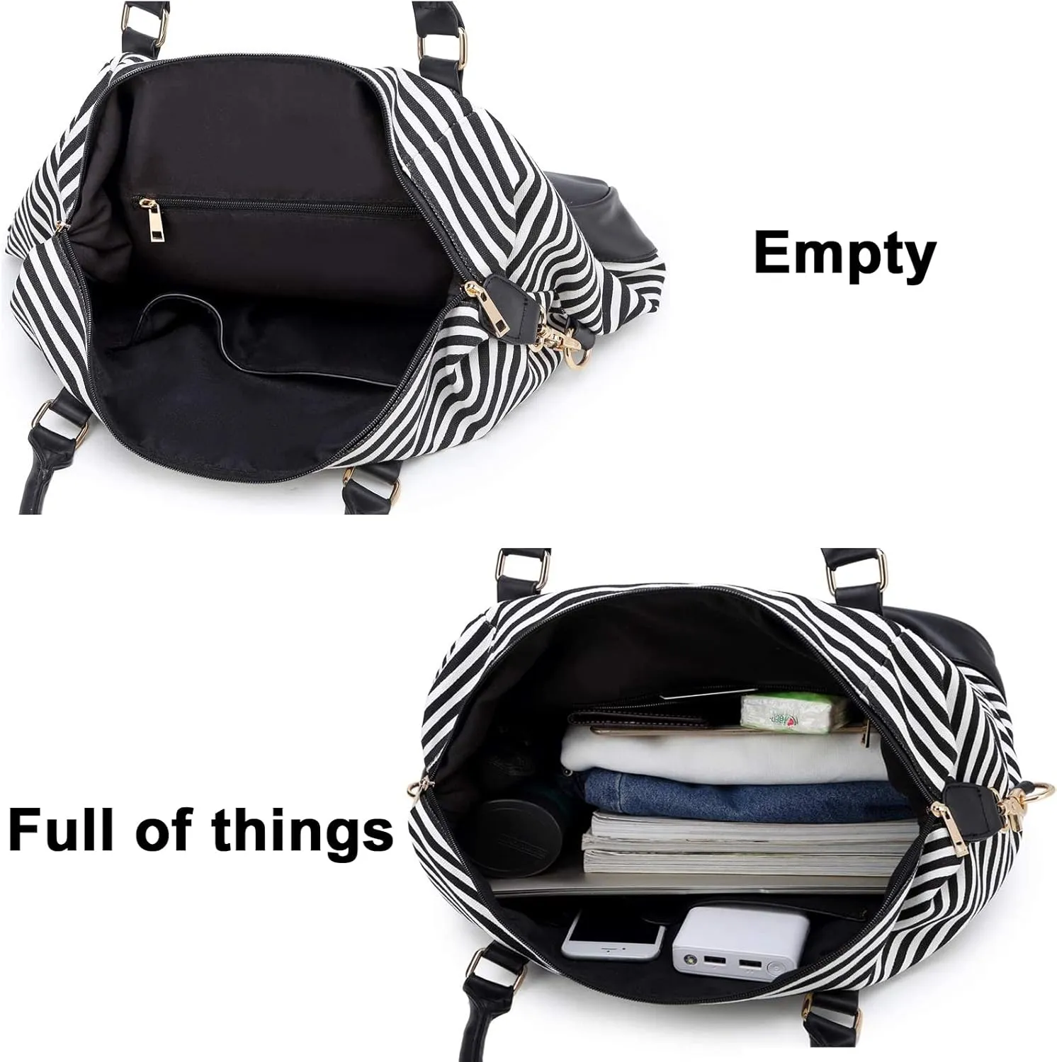 CAMTOP Women Ladies Travel Bag Canvas Weekend Overnight Carry On Luggage Bags