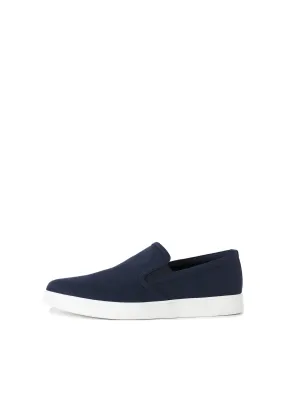 Canvas Slip-On Sneakers - Navy