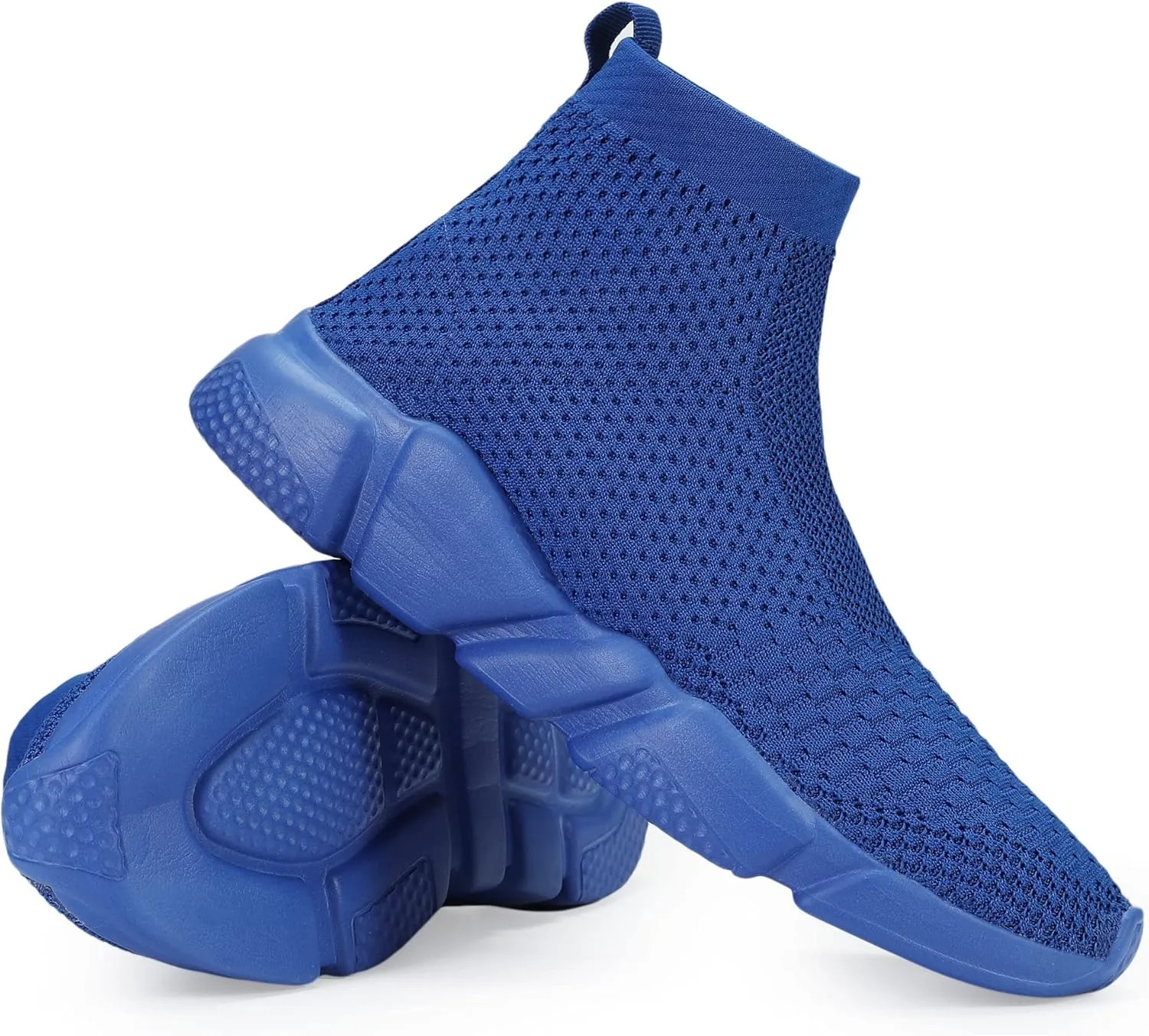 Casbeam Men's Running Knit Comfortable Lightweight Breathable Casual Sports Shoes Fashion Sneakers Slip-On Walking Shoes